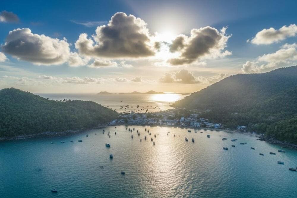 Hòn lớn là đảo lớn nhất trong quần đảo Nam Du